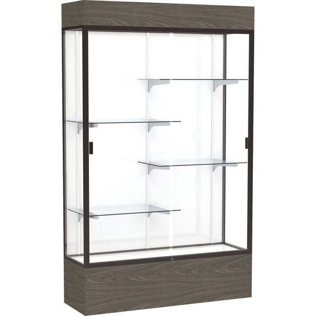 Waddell Case Flr 48X80X16 Walnut WAD2174WBBZWV