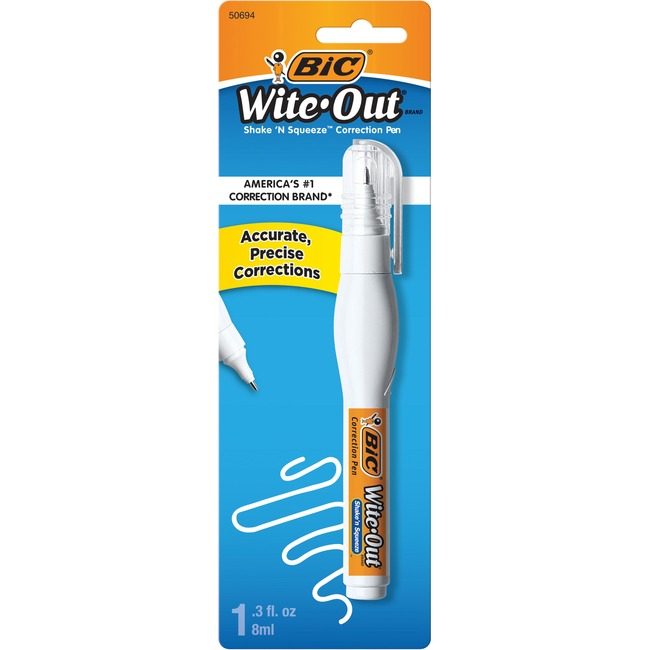 BIC Corporation Pen Correct Shknsqz We 1 Pack BICWOSQPP11