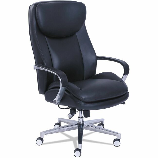 La-Z-Boy Chair B&T Exec W/Dls Black LZB48956