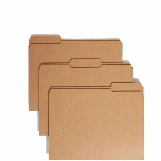 Smead Manufacturing Co. Folder File Krft Letter 1/3AST SMD10734