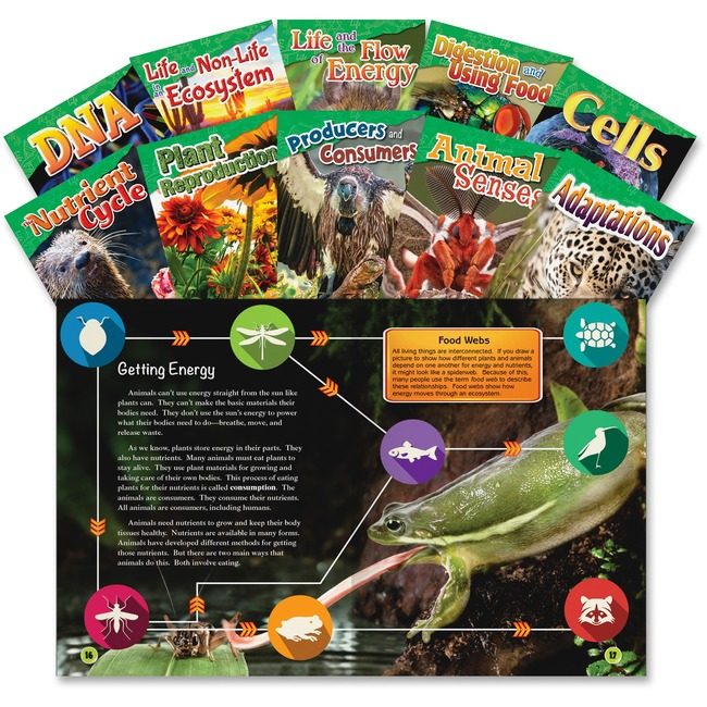 Teacher Created Materials / Shell Education Book Lifescience GR4-5 10ST SHL23426