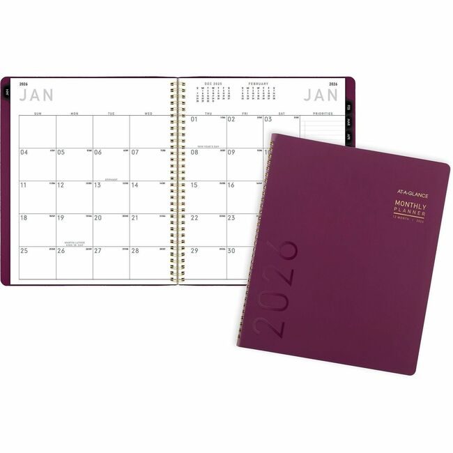 ACCO Brands AT-A-GLANCE Planner Contempo Mo Large Chry AAG70250X14