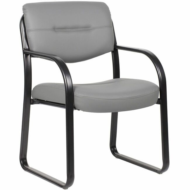 Boss Office Products Chair Side Sledbase Gray BOP9529GY