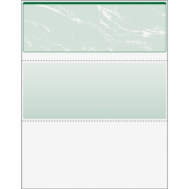 Paris Corporation PrintWorks Professional Check Businss Marble Top Green PRB04502