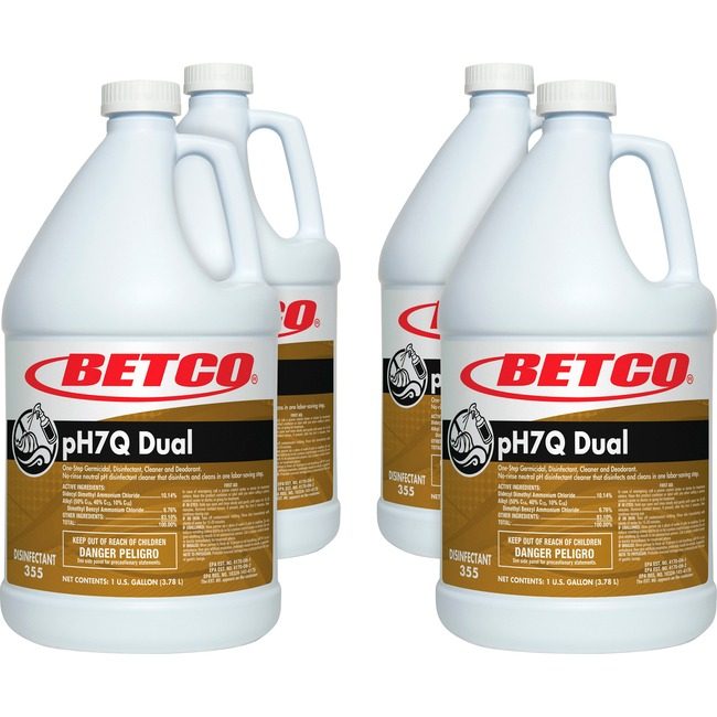Betco Corporation Disinfectant PH7Q DUAL BET3550400CT