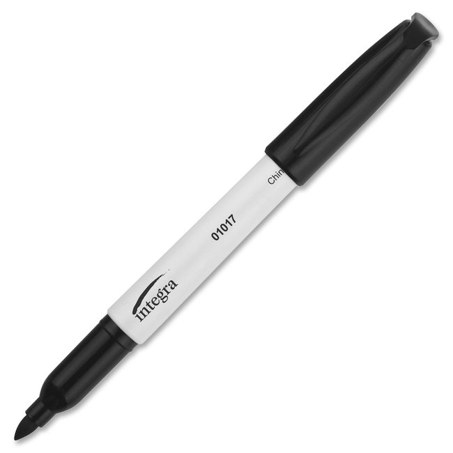 Integra Marker Dryerase Bullet Black ITA01017