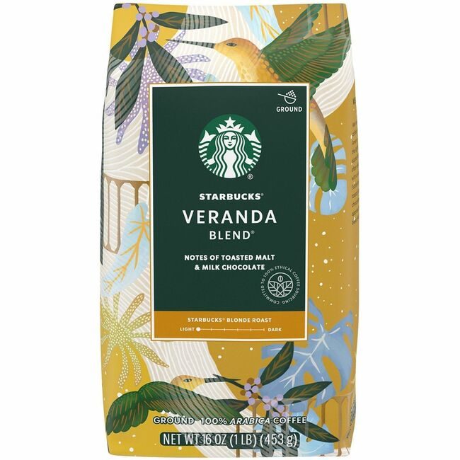Seattle's Best Coffee Starbucks Coffee Company Seattle's Best Veranda 1LB Ground SBK12413968CT