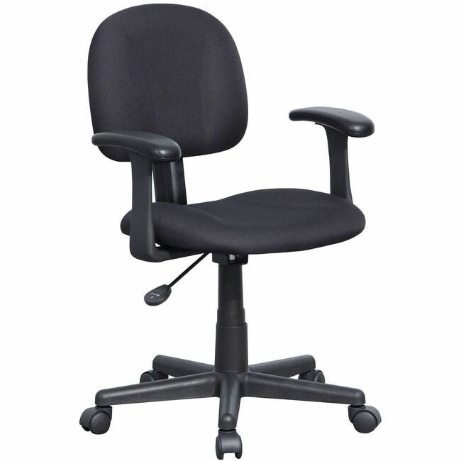 NuSparc Chair Multi Task W/Arms Black NPRFCH300FFFBK