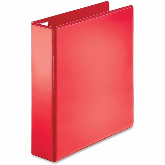 Business Source Binder View Eo D-Ring 2" Red BSN26981