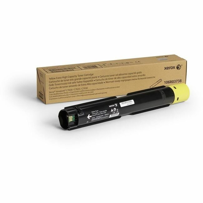 Xerox Corporation Toner Hicp Yellow C7020/25/30 XER106R03738