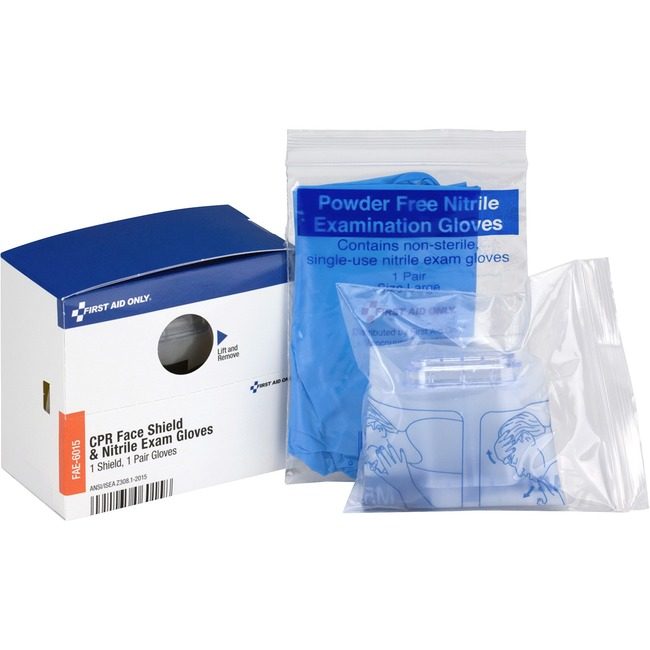 Acme United Corporation First Aid Only Gloves Shield Cpr FAOFAE-6015