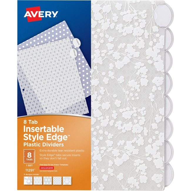 Avery Products Corporation Divider Ins 5TAB AVE11291