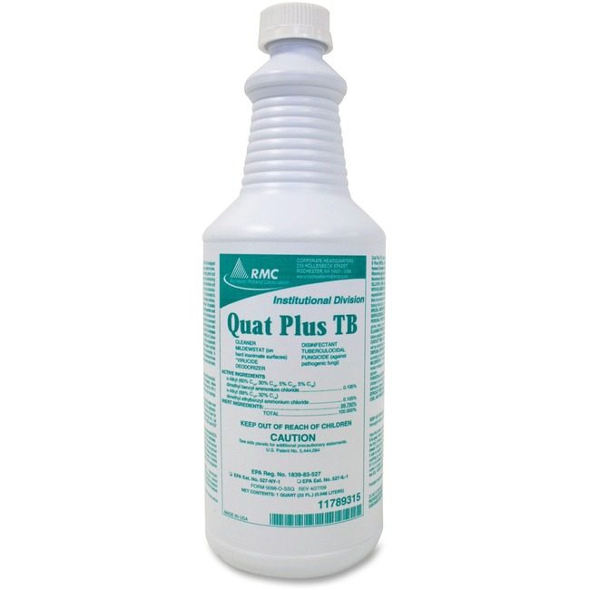 Rochester Midland Corporation RMC Disinfectant Quat+ Tb-Rtu RCM11789315CT