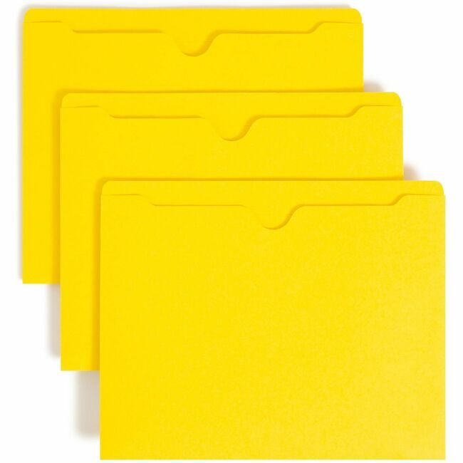 Smead Manufacturing Co. Jacket File Letter Flat Yw SMD75511