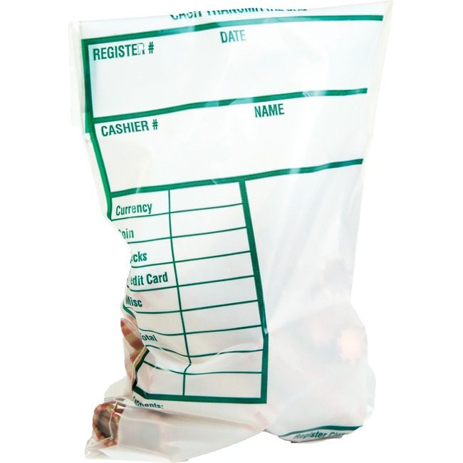Quality Park Products Bag Cash Transmittal 6X9 QUA45220