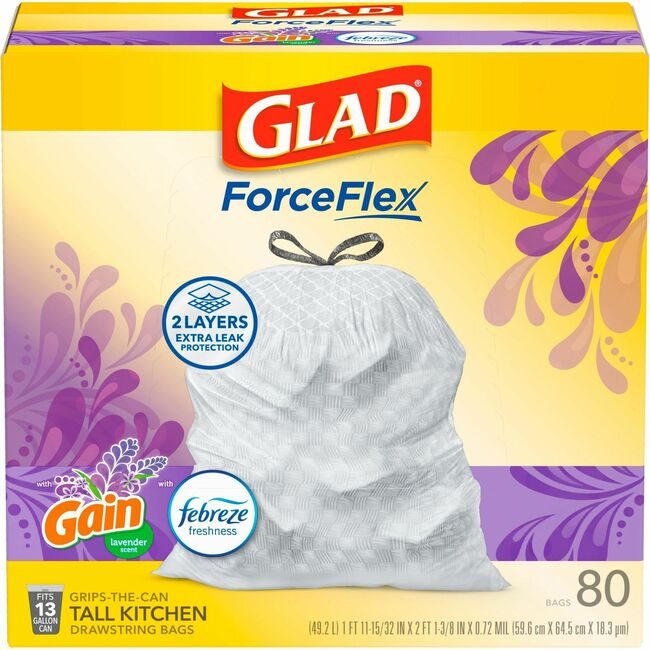 CloroxPro / Clorox The Clorox Company CloroxPro / Bags Trash Odrshield 13GAL CLO78902PL