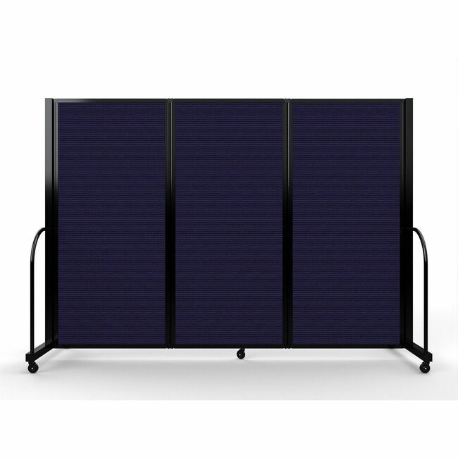Screenflex Divider 6HX87"W Ny Bkfr SCXFSH603BDV