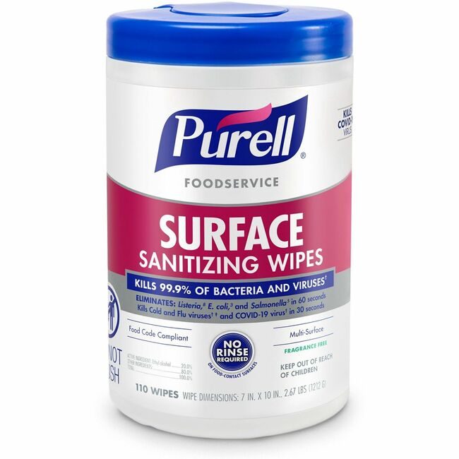 GOJO Industries Wipe Sanitiz Surf F.F. 110 GOJ934106