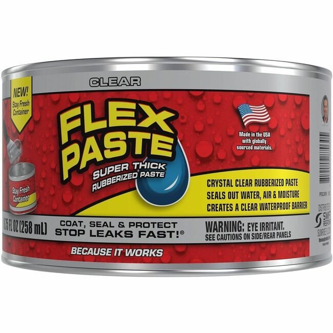 Swift Response, LLC Flex Seal Paste 8.75FL Oz Clear FLXPFSCLRR16