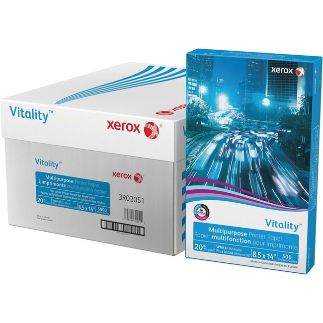 Xerox Corporation Paper Copy Vitality 8.5X14 XER3R02051CT