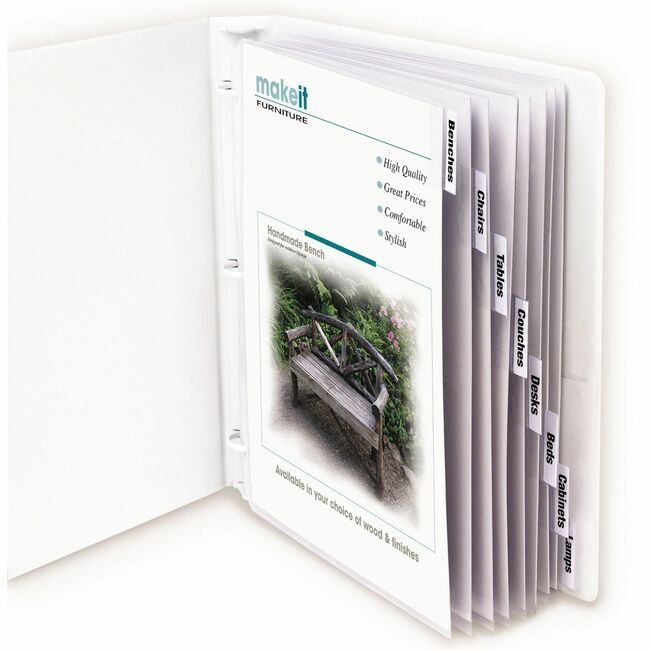 C-Line Products Protector Sht Topld 8TB Clear CLI05587