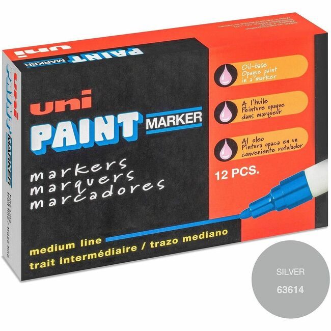 Mitsubishi Pencil Co. / uni-ball Marker Uni-Paint Oil Medium Sr UBC63614