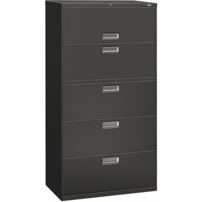 The HON Company File Lat 5DRW 36"-W/LOCK Clear HON685LS