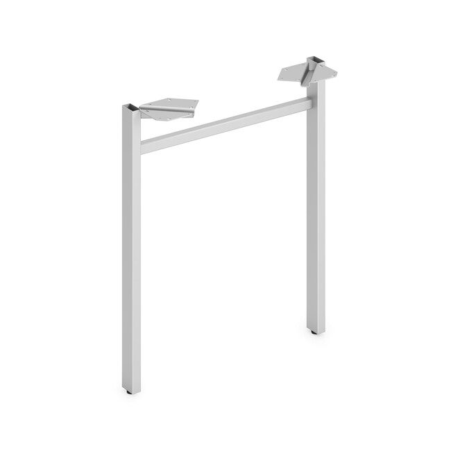 The HON Company Leg U 24"W Silver HONLPLLEG24USVR