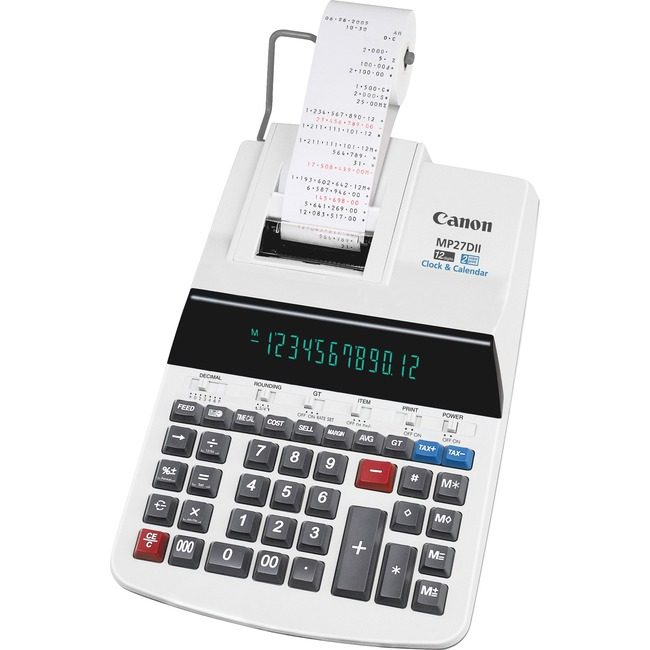 Canon U.S.A. Calc Printing 12DGT CNMMP27DII