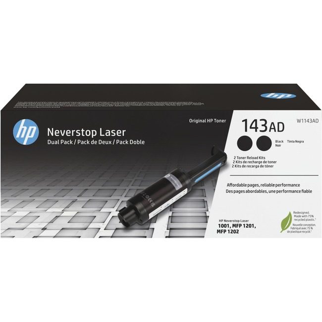 HP Inc. / Hewlett-Packard Crtdg Lsr 143A -DUAL PK HEWW1143AD