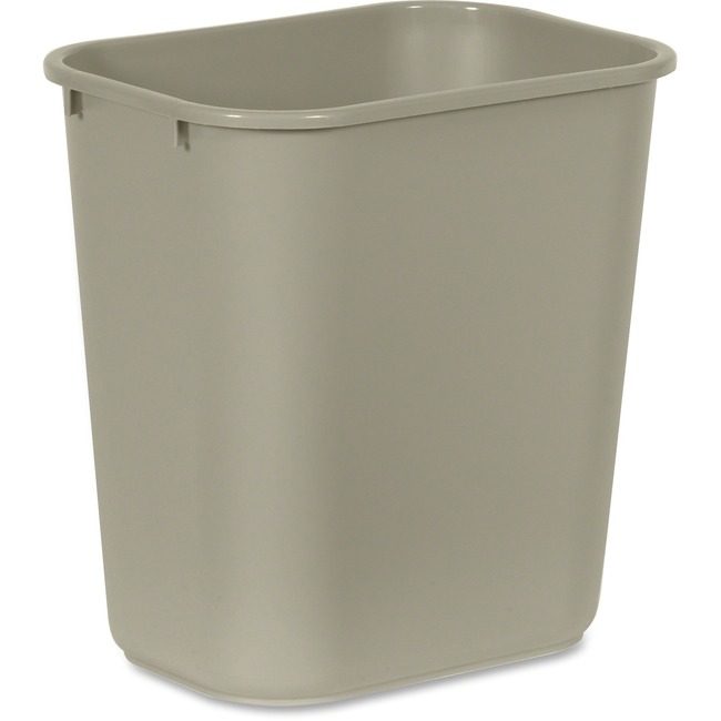Rubbermaid Commercial Products Wastebasket Rect Medium Bg RCP295600BG