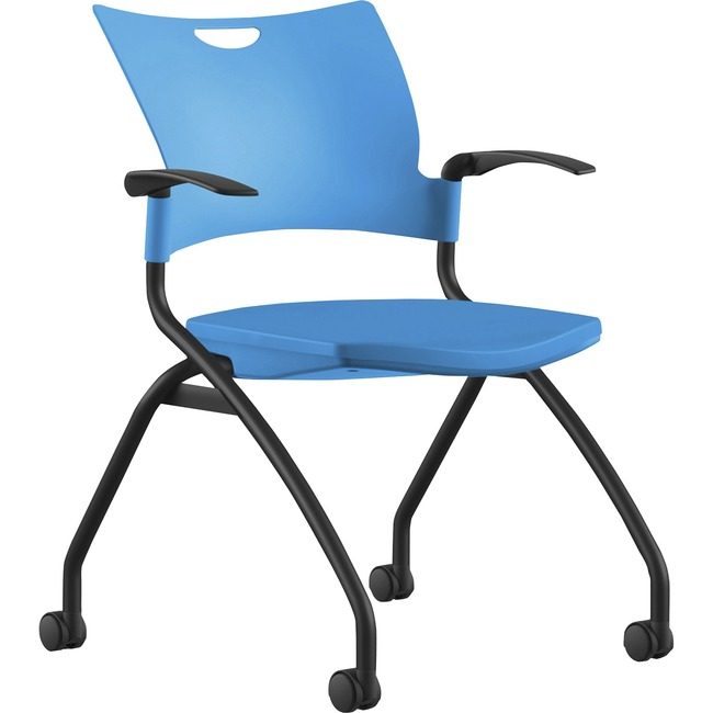 9to5 Seating Chair Nstng Plastic Be/Bk NTF1320A12BFP16