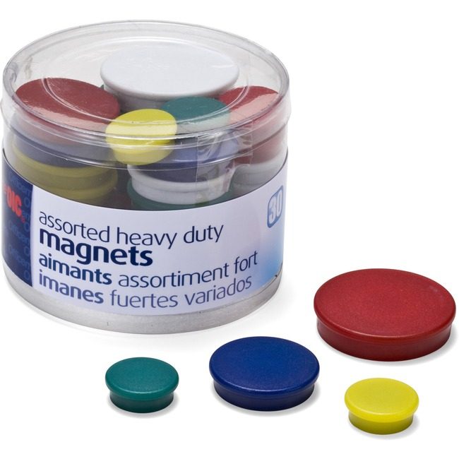 Officemate Magnets Heavy Duty 30 Pack OIC92501