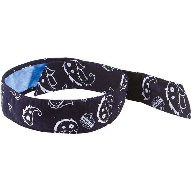 Ergodyne Bandana W/Ct-Hl Navywest EGO12574
