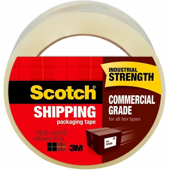 3M Company Tape Pkg Commercial 48 Pack Clear MMM3750-CS48