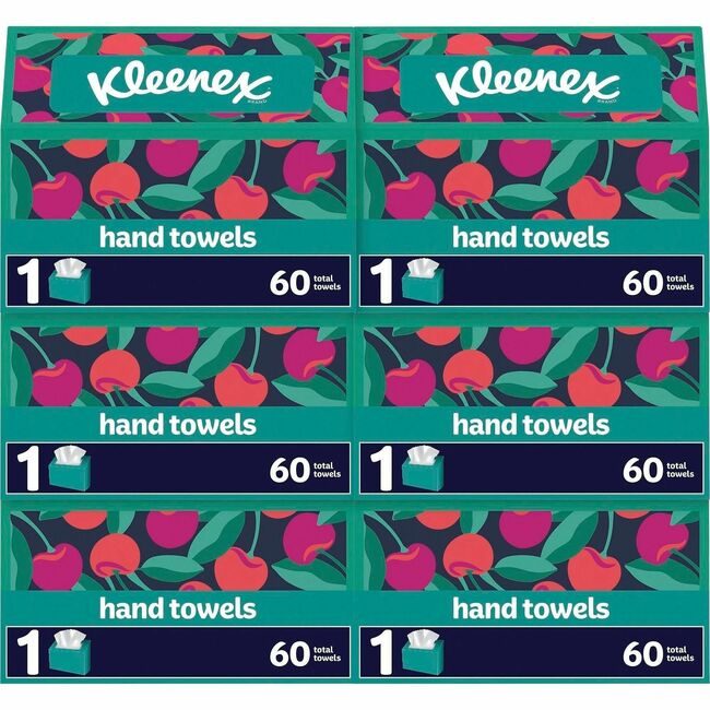 Kimberly-Clark Professional Kleenex / Scott / WypAll / Kimtech Towels Hand 1PLY Klnx Bx 60 KCC38586CT