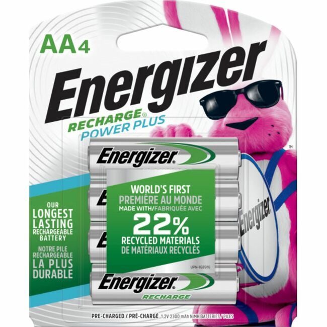 Energizer / Eveready Energizer Holdings / Eveready Battery Nimh Aa 4 Pack EVENH15BP-4