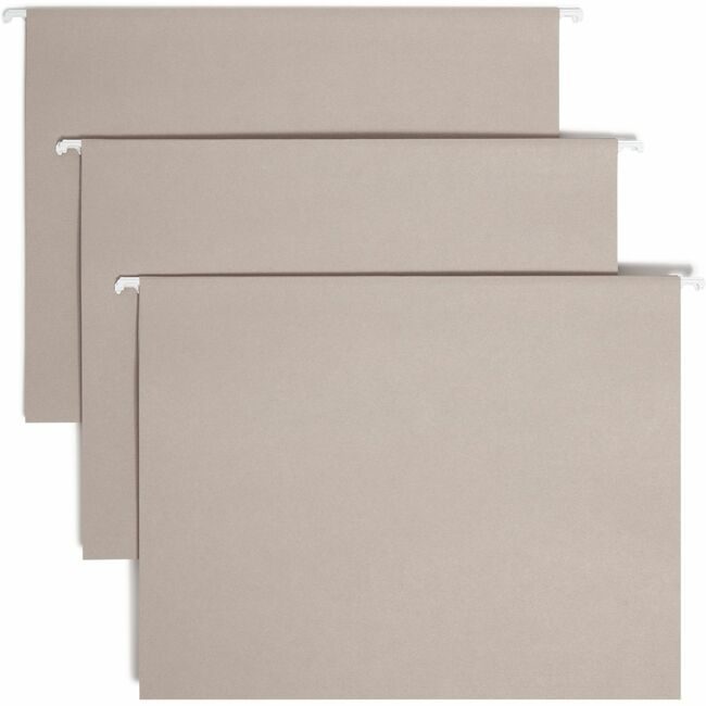 Smead Manufacturing Co. Folder Hanging Letter 1/5 Gray SMD64063