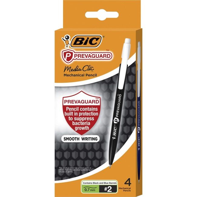 BIC Corporation Mechpen Antmicrobial 4 Pack BICMPCMAP4