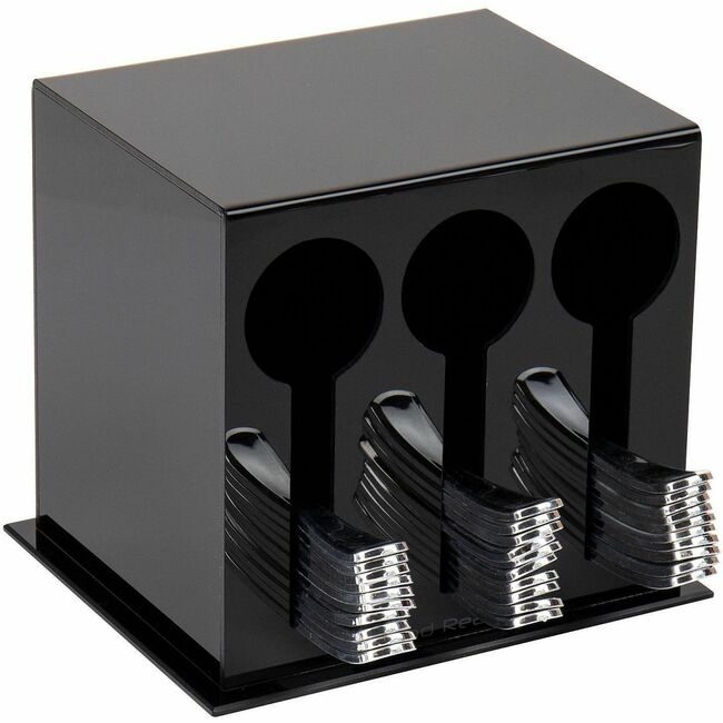 Mind Reader Products Dispenser Utensil Black EMS3CSTORBLK