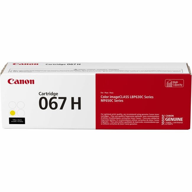 Canon U.S.A. Crtdg CARTRIDGE 067H Hc Yw CNMCRTDG067HYW