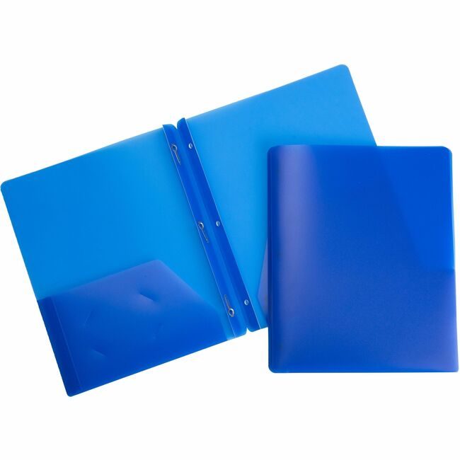 Business Source Folder 2PCKT Poly Fastnr Be BSN20886