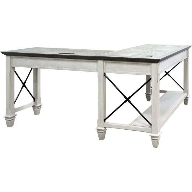 Martin Furniture Desk Open Withreturn D 60WX31H MRTIMHF386RRRW