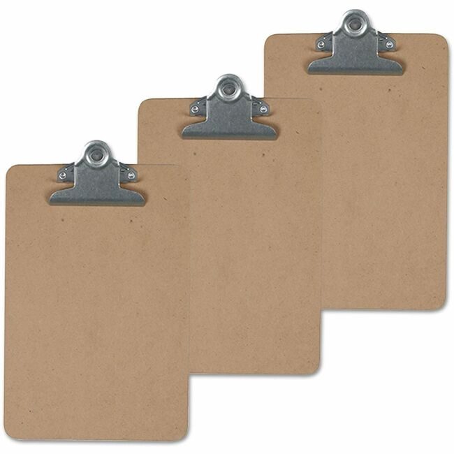 Universal Office Products Clipboard 8.5"X14" 3/PK UNV40305VP