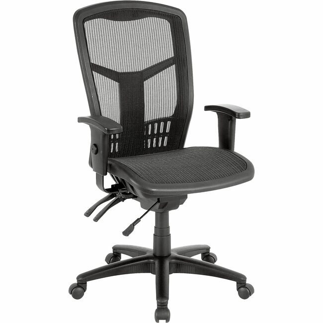 Lorell Chair Exec Swivel Mesh Black LLR86905