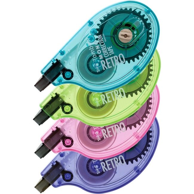 Tombow USA Tape Correction Retro 4 Pack TOM68679