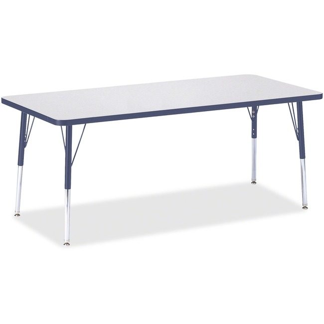 Jonti-Craft, Inc. Table Rectangle 30X72 Gy/Ny JNT6413JCE112
