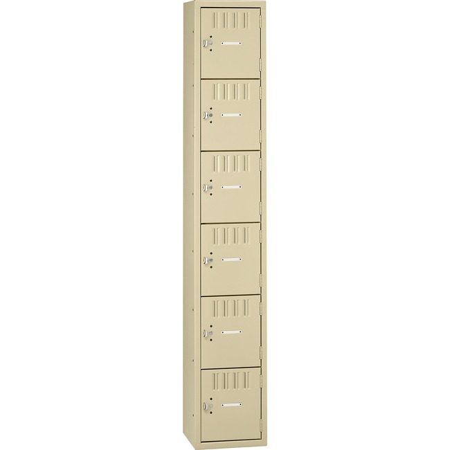 Tennsco Locker 6/P 12X18X72 Snd TNNBS6121812ASD