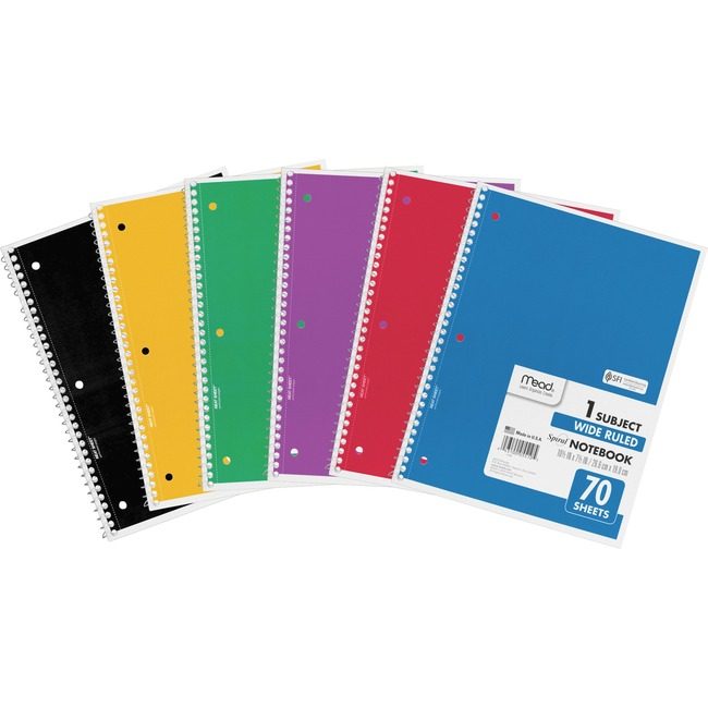 ACCO Brands Mead / Five Star Notebook Wire Wide 1SUB 70 MEA05510BD
