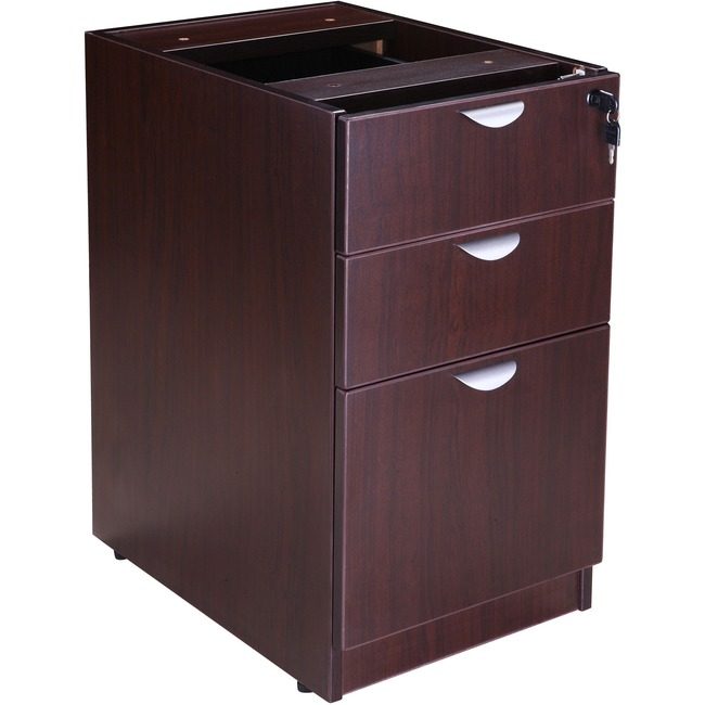 Boss Office Products Deluxe Pedestalfull B/B/F BOPN166M